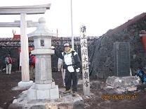 山頂にて@